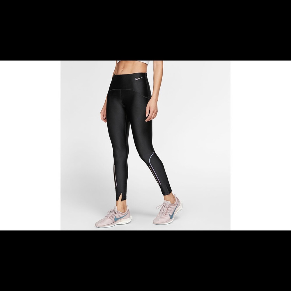 Nike black running tights